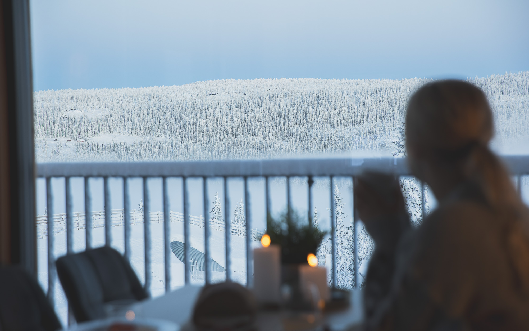 Varden Chalet utsikt