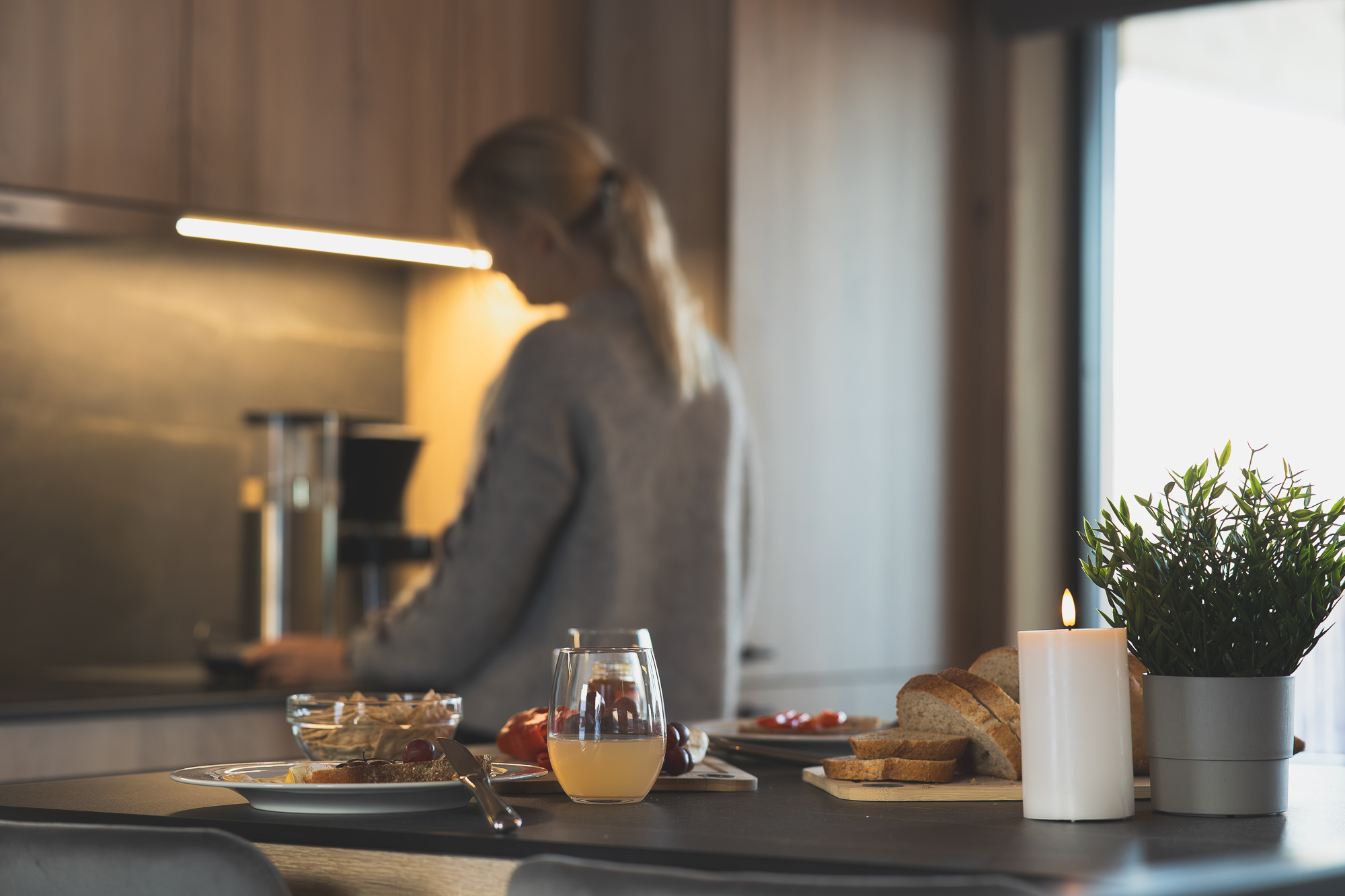 Varden Chalet kjøkken