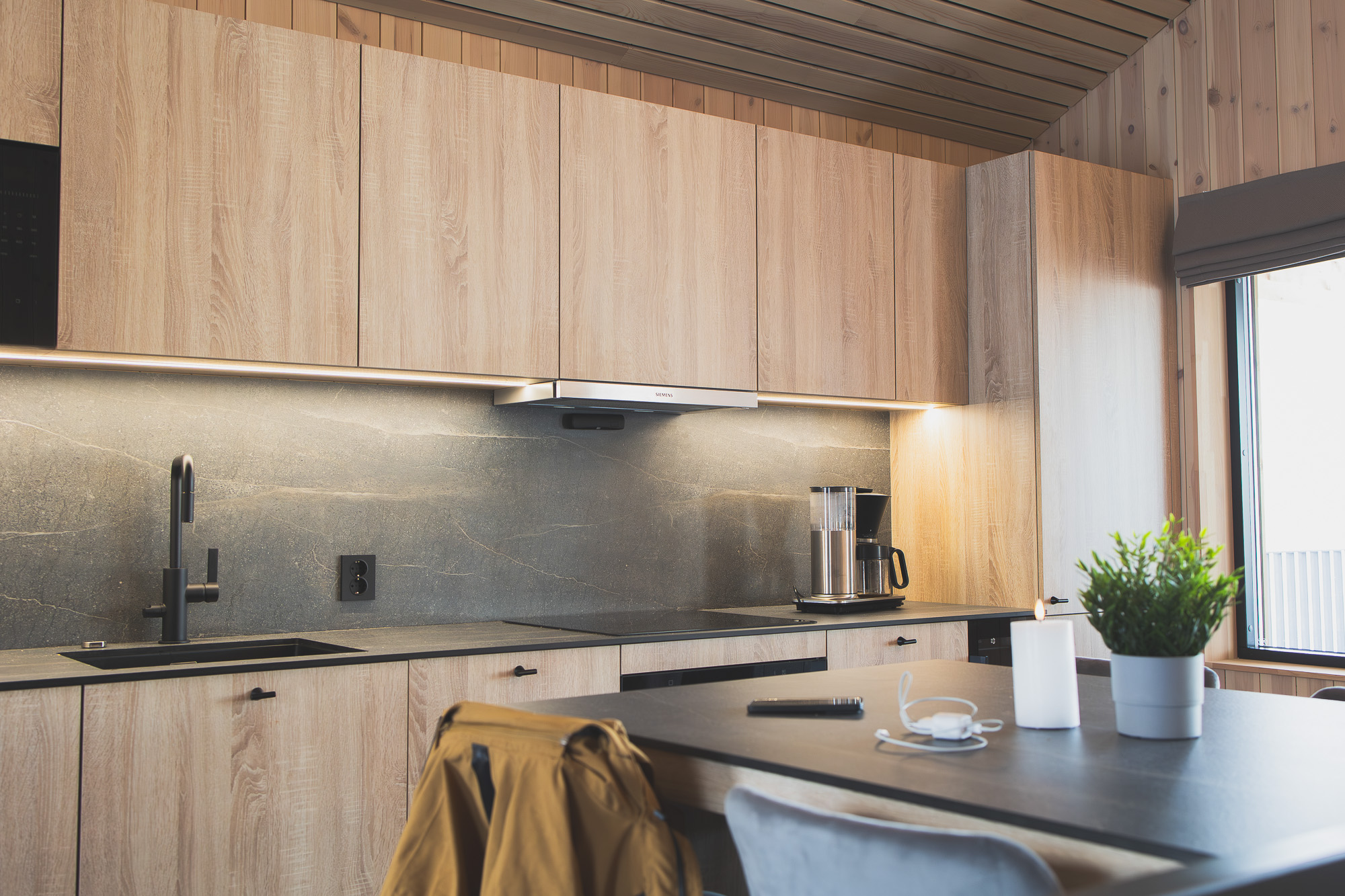 Varden Chalet kjøkken