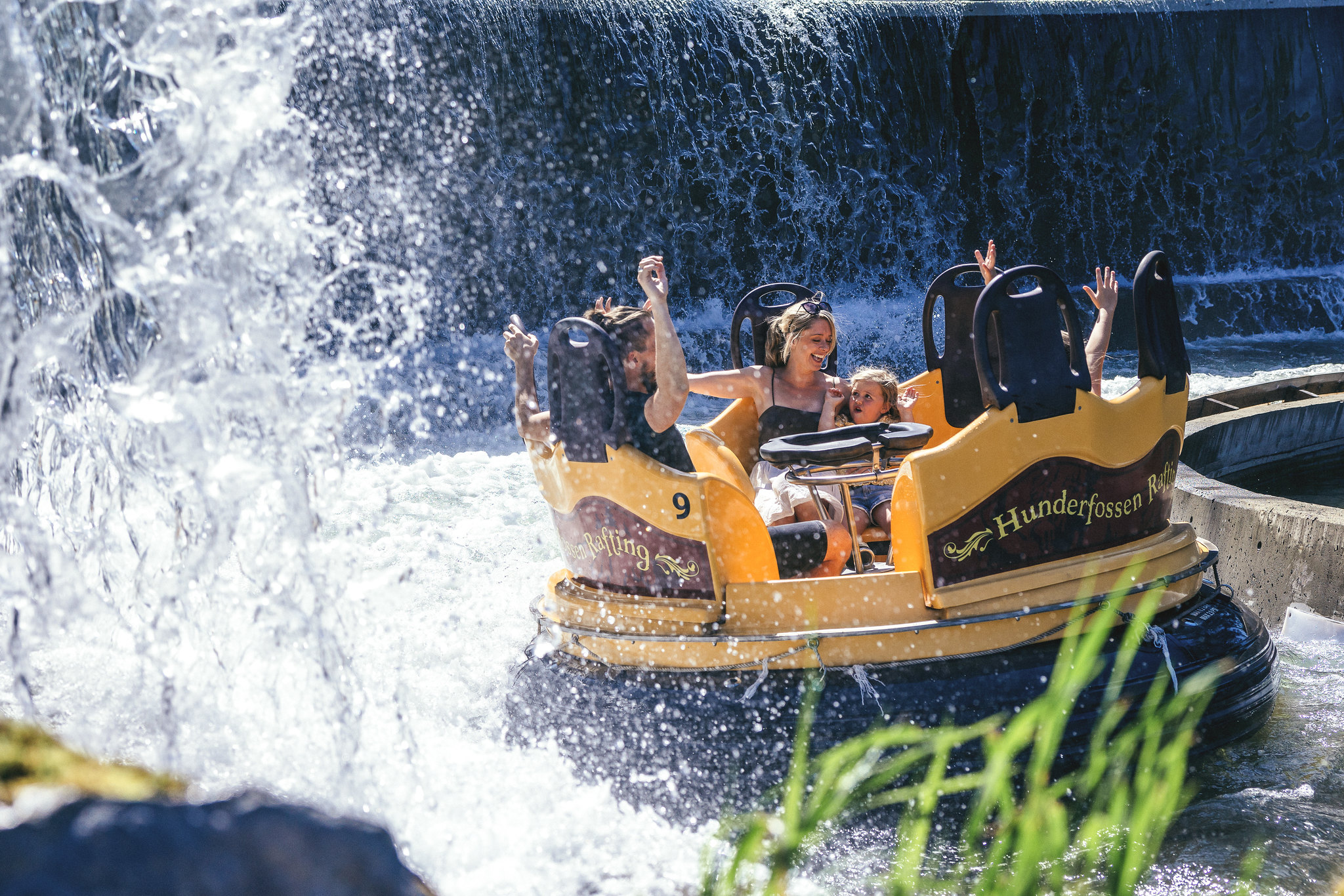 Hunderfossen rafting