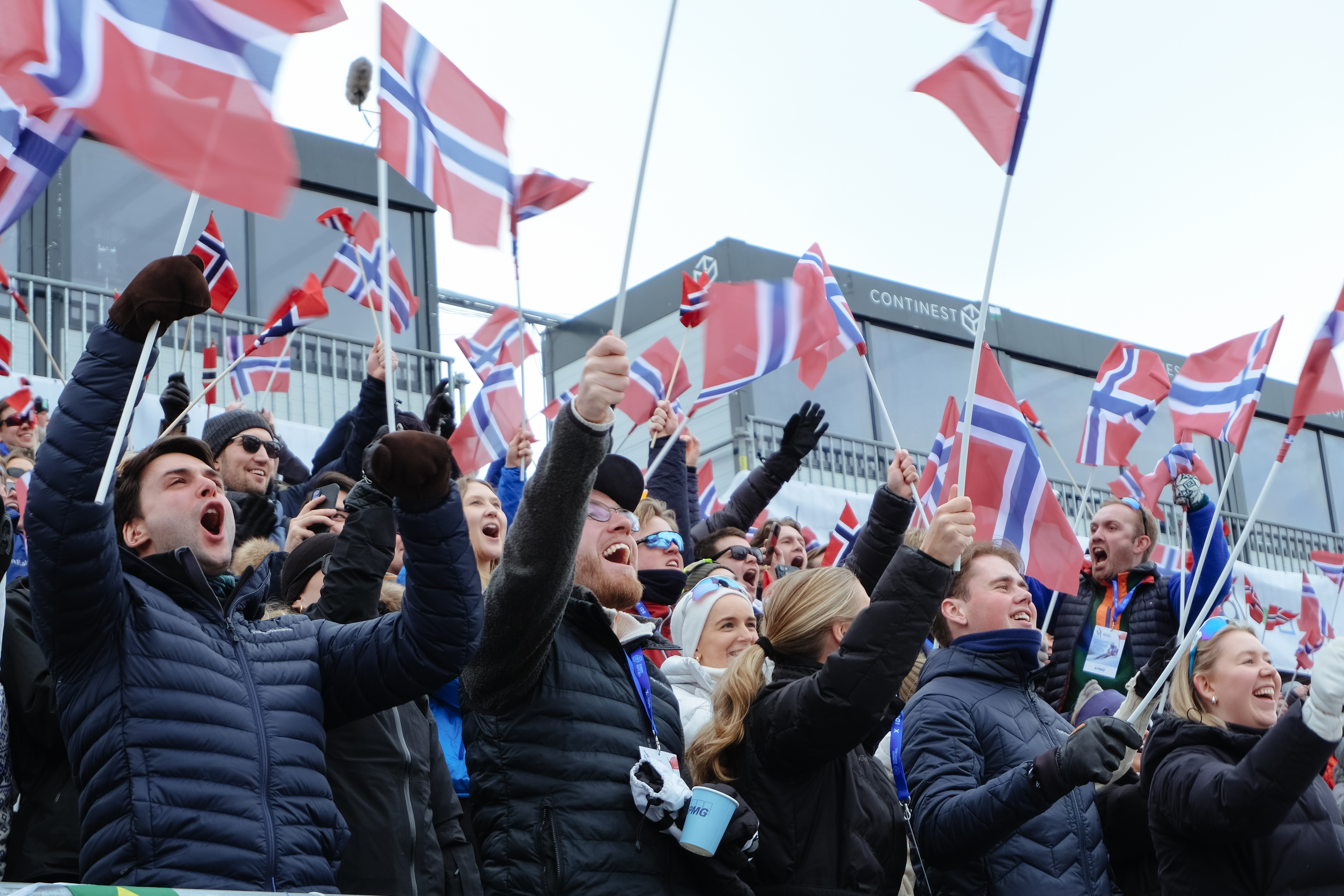 Stor stemning under World Cup i Hafjell, mars 2025