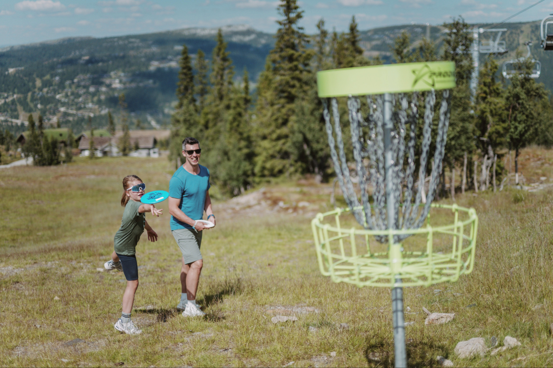 Frisbeegolf Kvitfjell