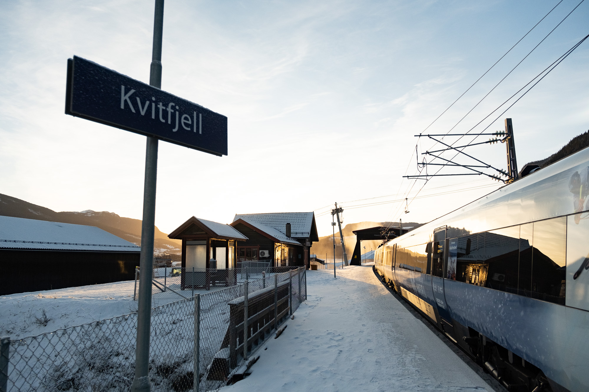 Togstopp Kvitfjell