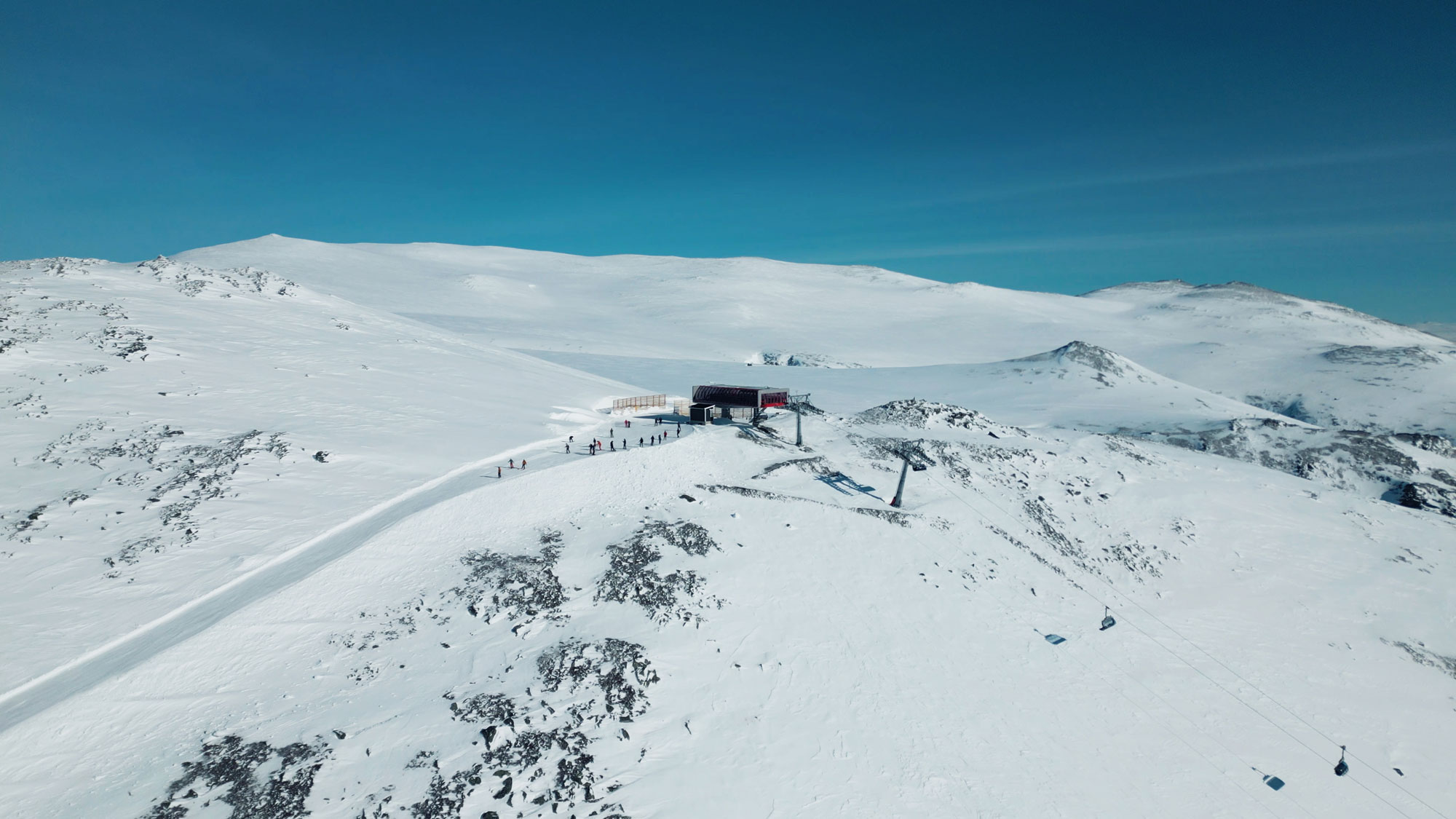 Oppdal Vangslia topp drone