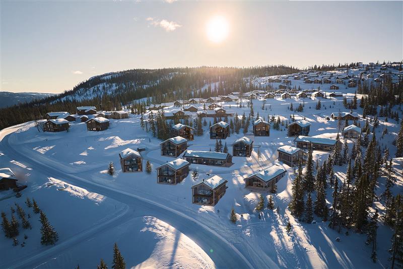 Varden Chalet vinter