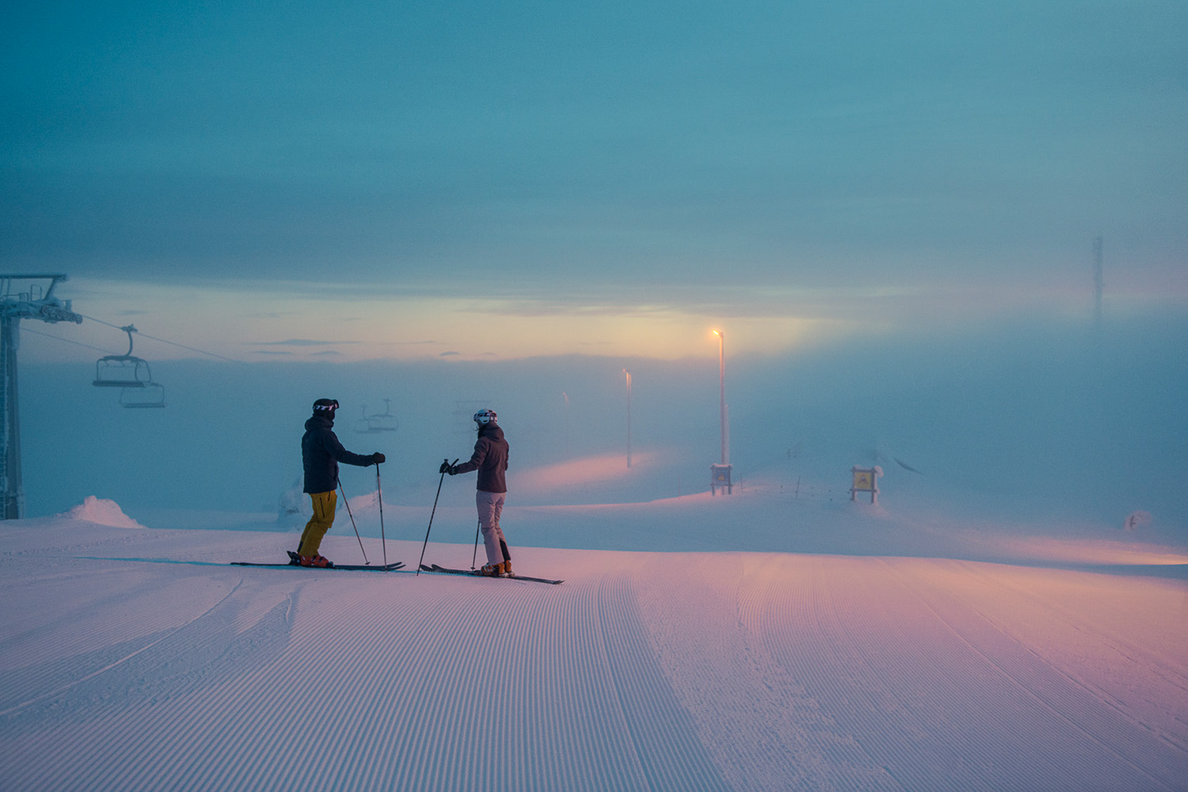 Soloppgang Kvitfjell
