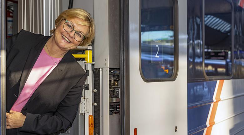 Adm.dir i SJ Norge, Rikke Lind. 