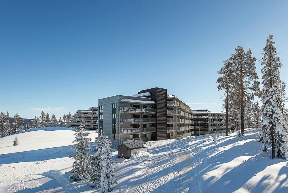 Ski in og inn ut på Krystallen
