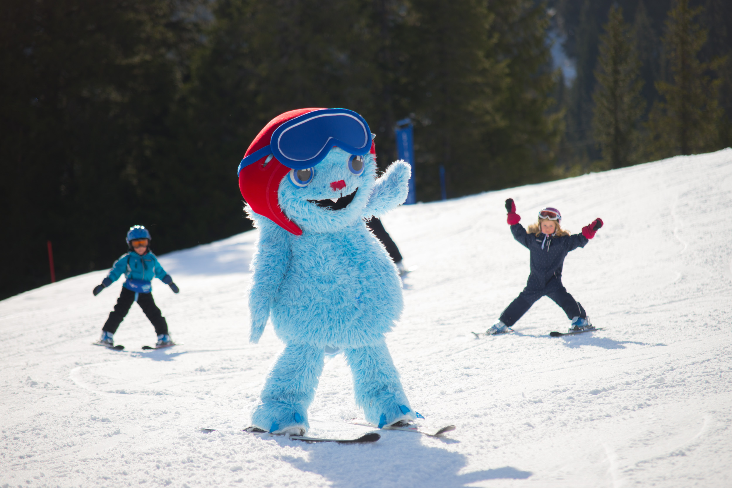 Maskot i Kvitfjell