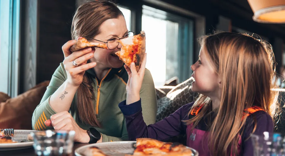 Hafjell mat restaurant favn familie