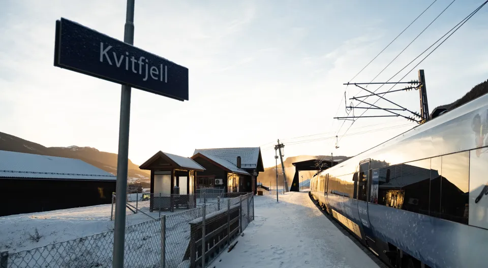 Skitoget, Kvitfjell