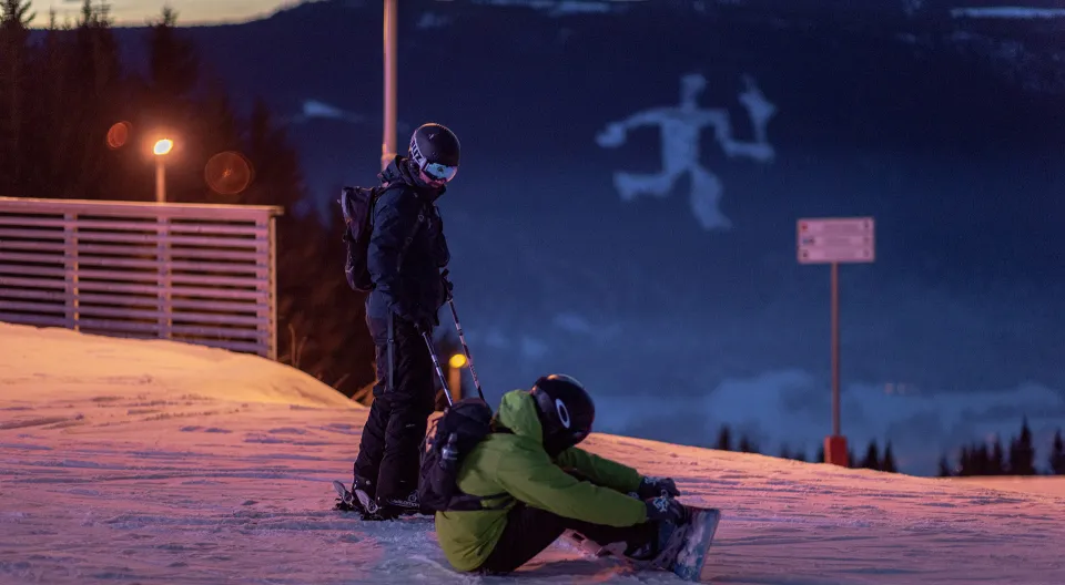 Kveldskjøring hafjell fakkelmann 