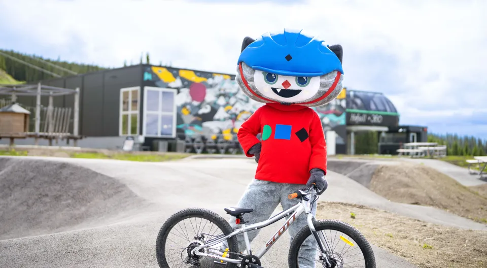 Isa sykkel pumptrack hafjell sommer