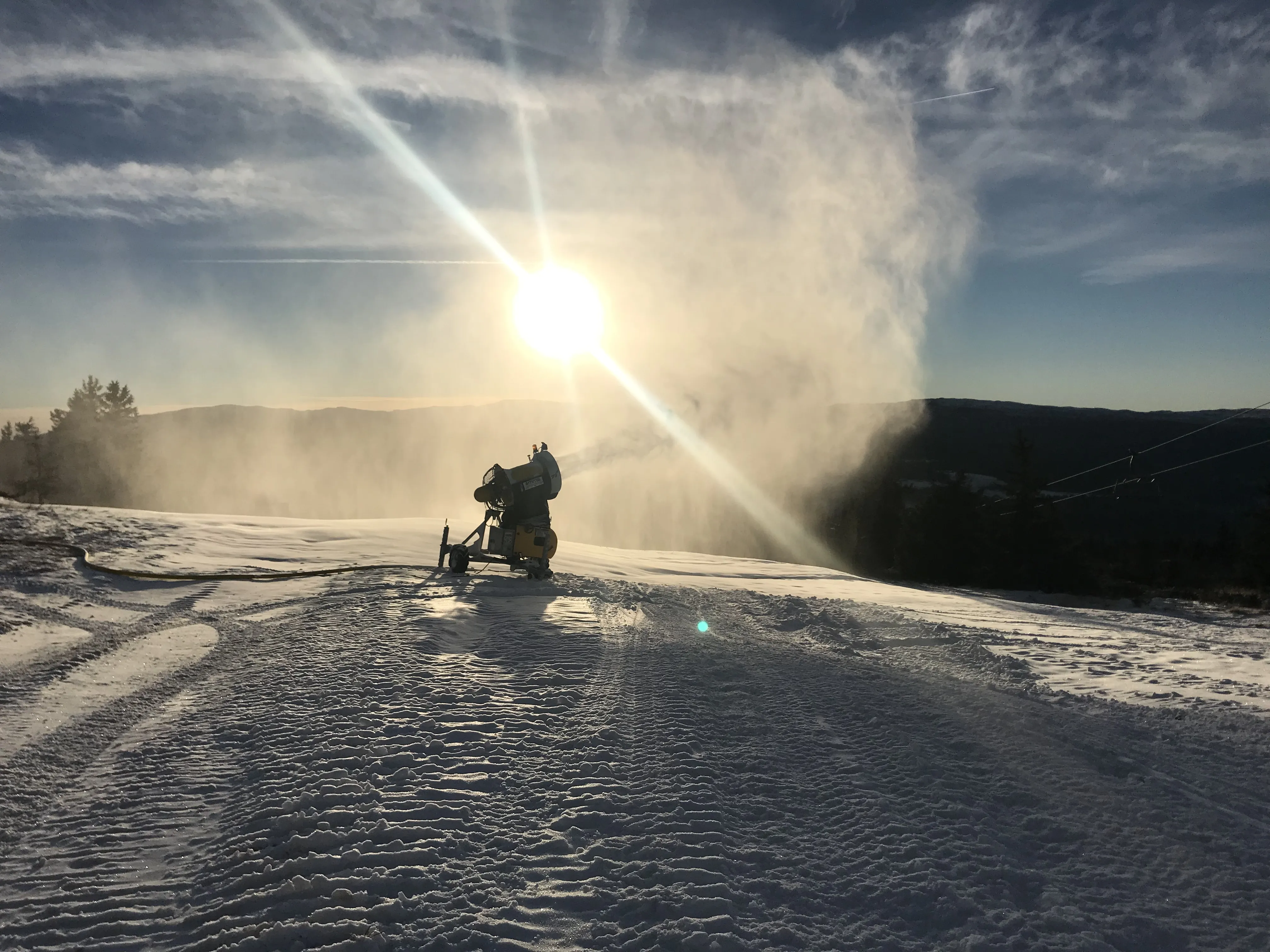 Snølegging i Kvitfjell