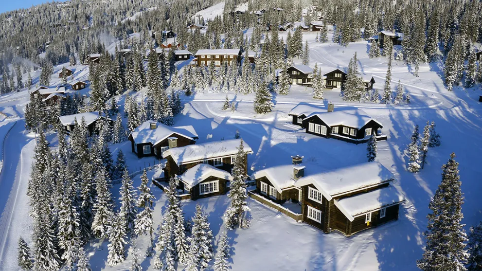 Storhytter i Kvitfjell