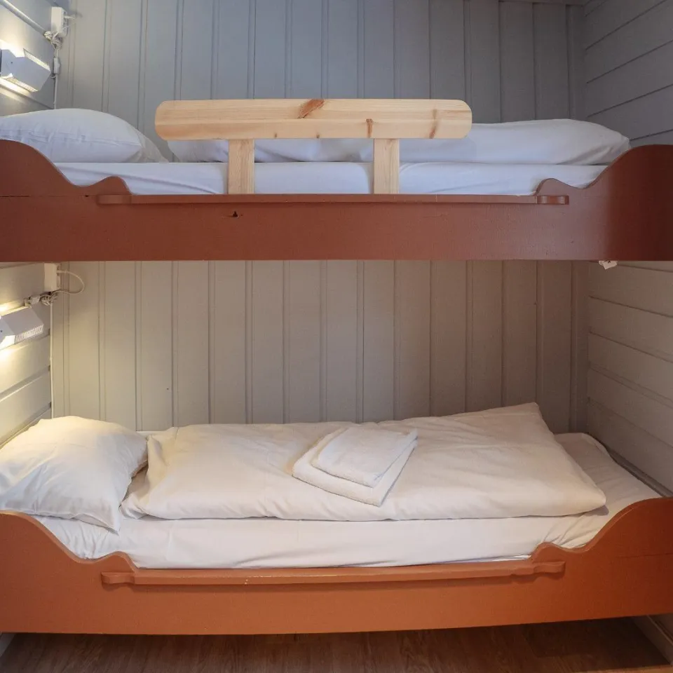 Helårshytte Nordtunet for 6 personer med dusj og wc