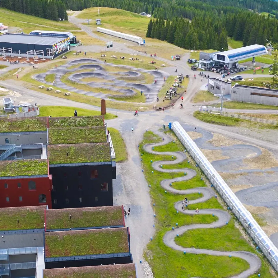 Einfache Fahrt mit der Gondolen Hafjell - Hin- und Rückfahrt