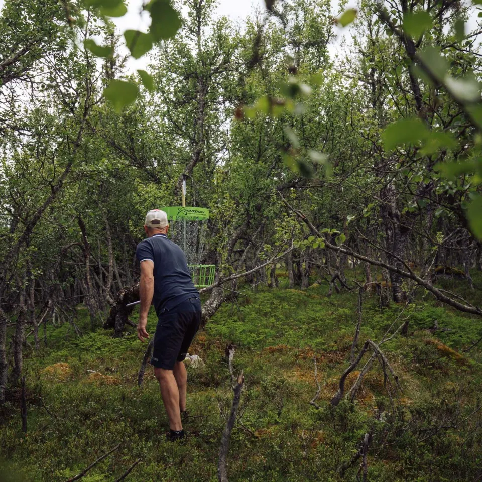 Frisbee Golf - Østsiden (Gudbrandsgard Hotel)