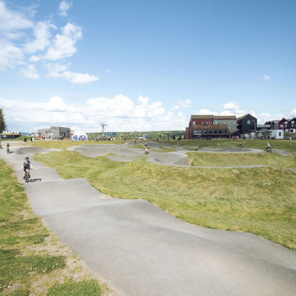 Pumptrack in Hafjell