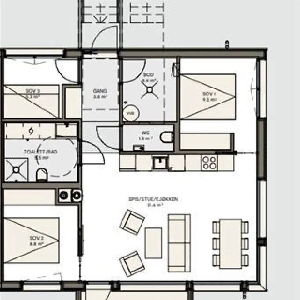 MOSETERTOPPEN BACKYARD 98D