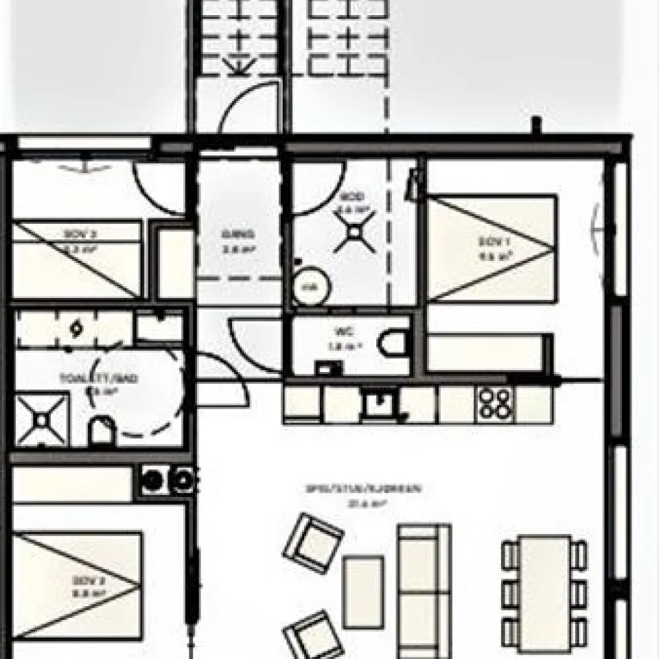 MOSETERTOPPEN BACKYARD 90D