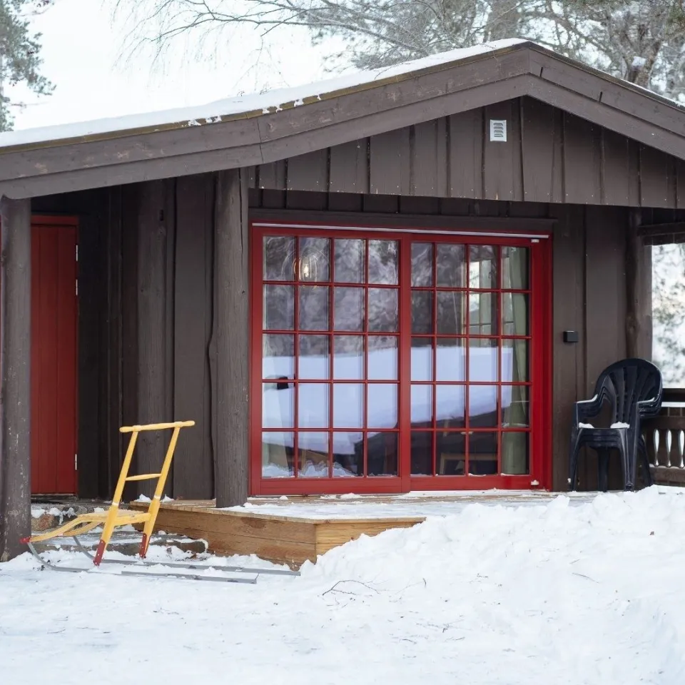 Helårshytte Nordtunet for 6 personer med dusj og wc