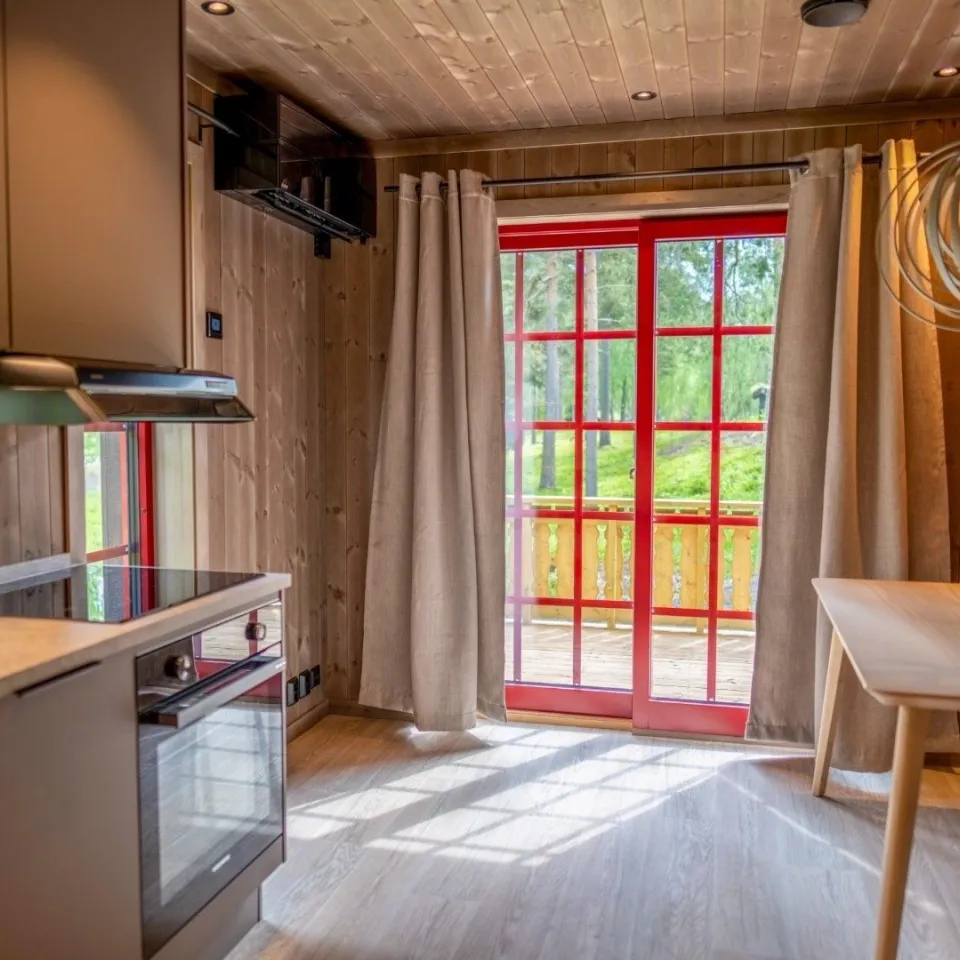 Leilighet for 3 personer med dusj og wc