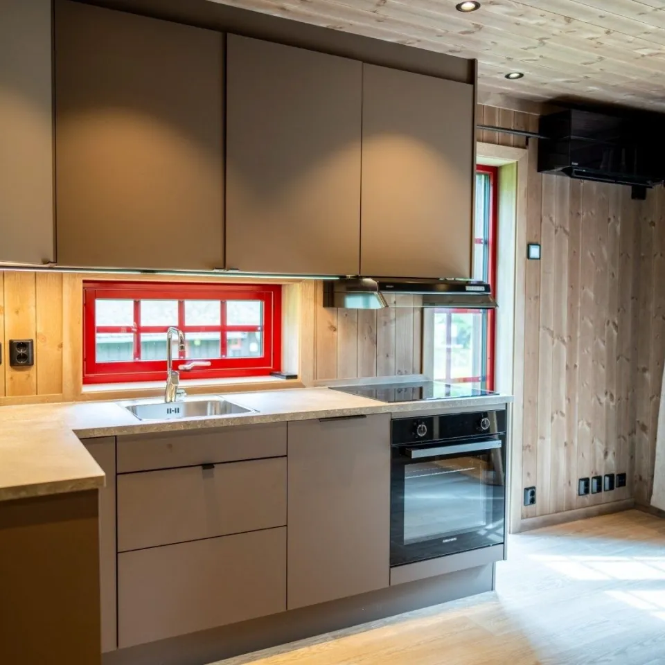 Leilighet for 3 personer med dusj og wc