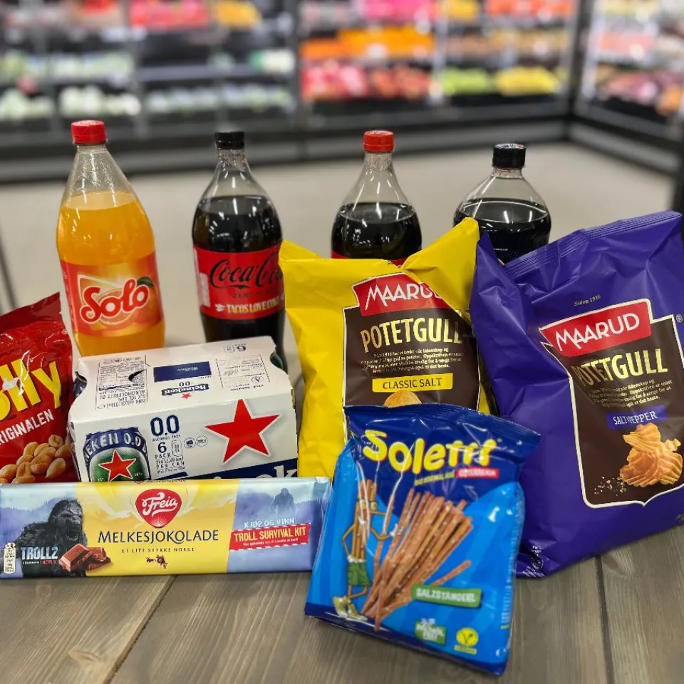 Drikke & snacks-kasse