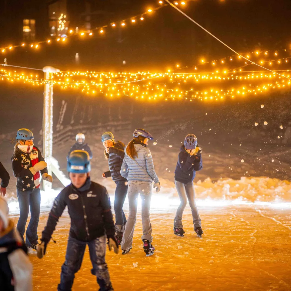 Schlittschuhlaufen mit Jøkul