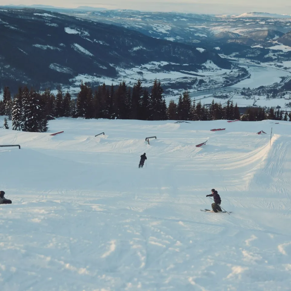Hafjellparken Backyard