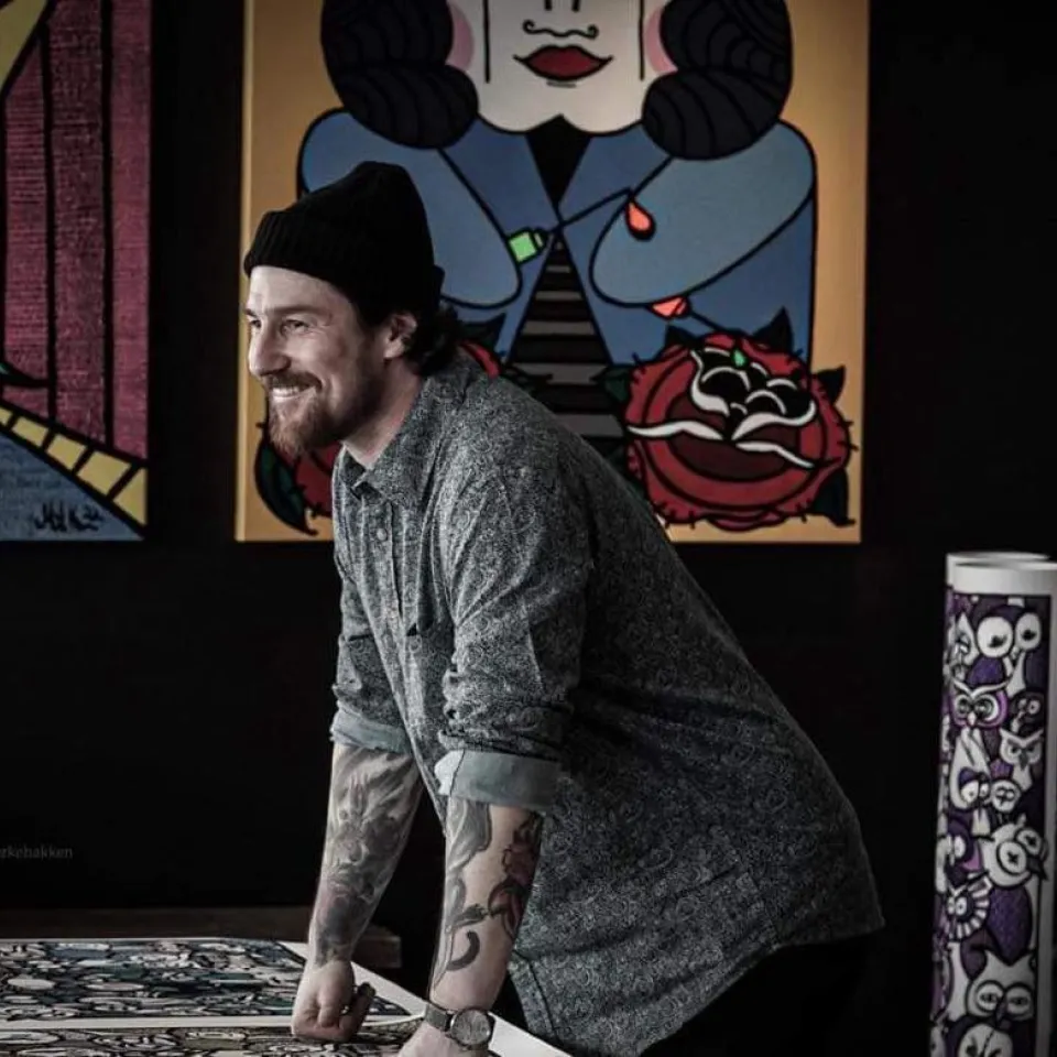 Paint and Sip i høstferien - Topp-caféen
