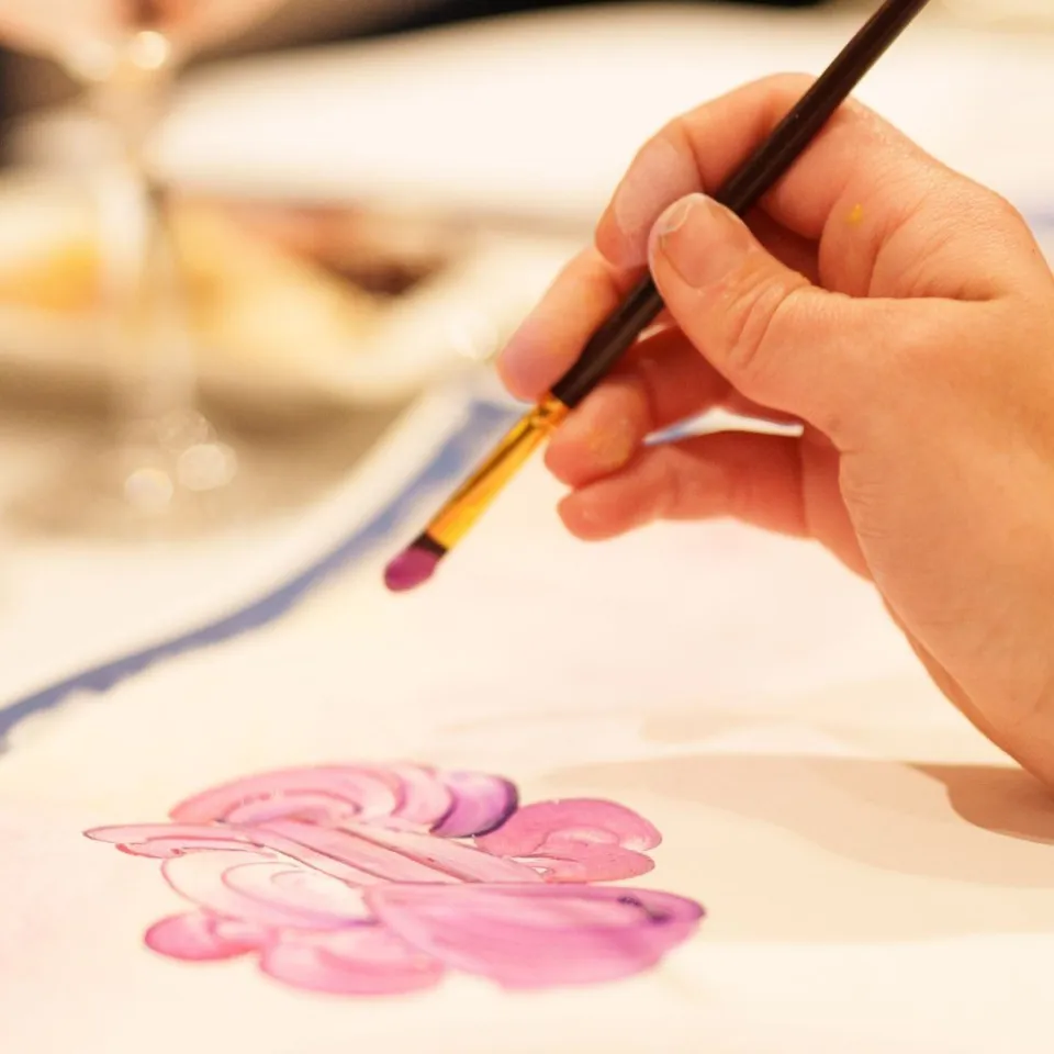 Paint and Sip i høstferien - Topp-caféen