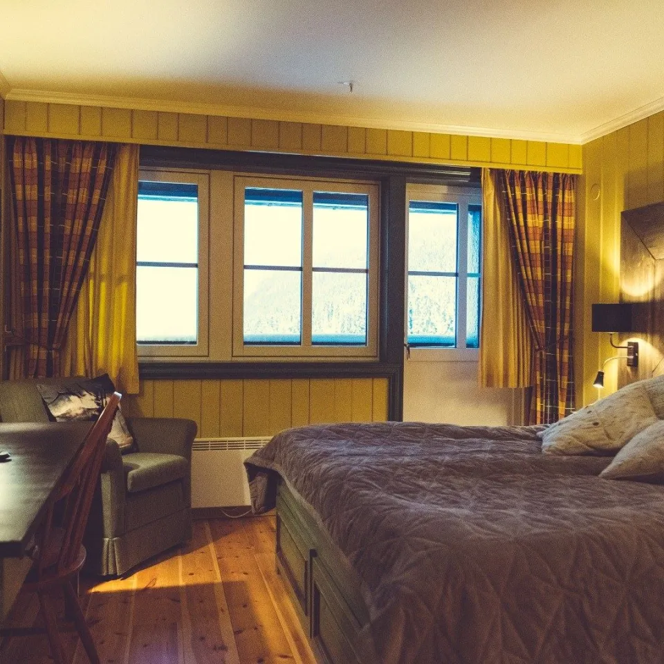 Dobbeltrom med utsikt