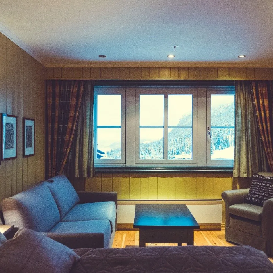 Familierom med utsikt