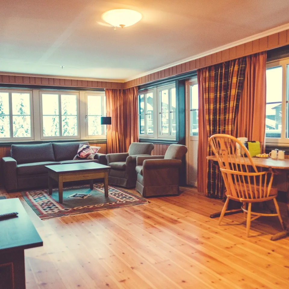 Suite med balkong og utsikt