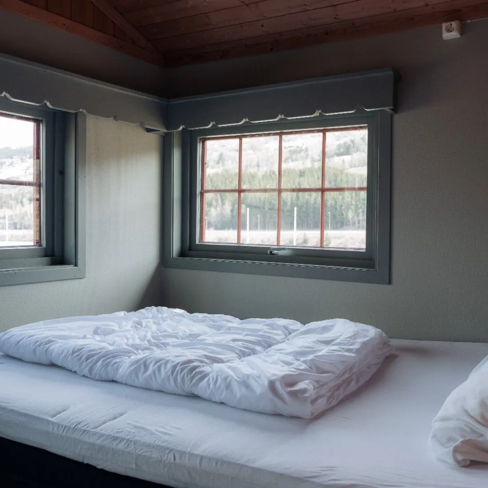 Leilighet med 10 sengeplasser på 2.etasje i campingbygget