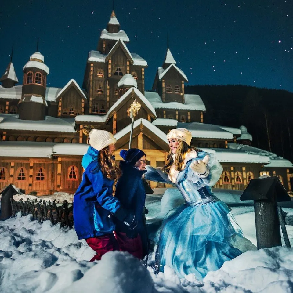 Pakke med overnatting i Snøhotellet Dobbeltrom