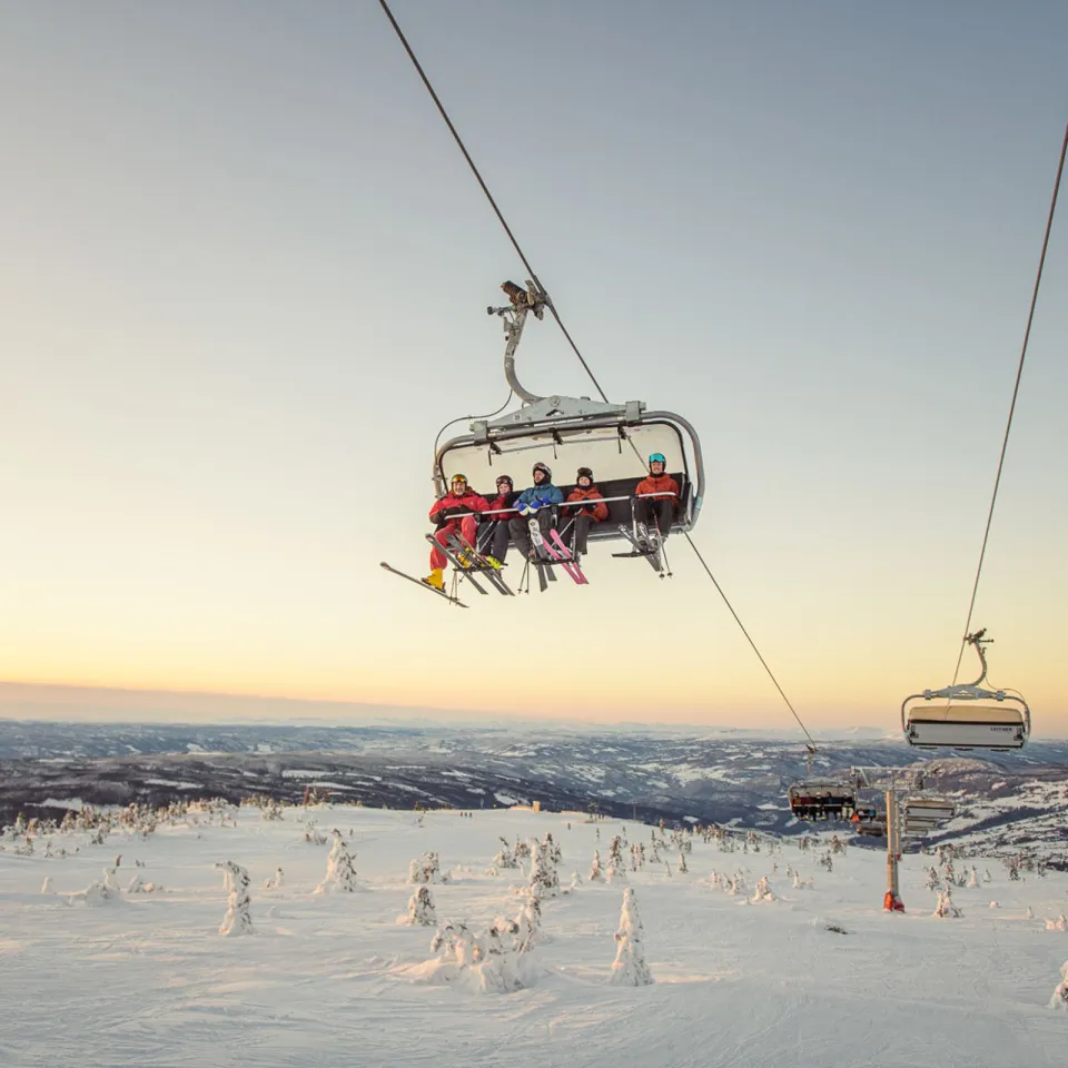 Palmehelg på Favn med skipass