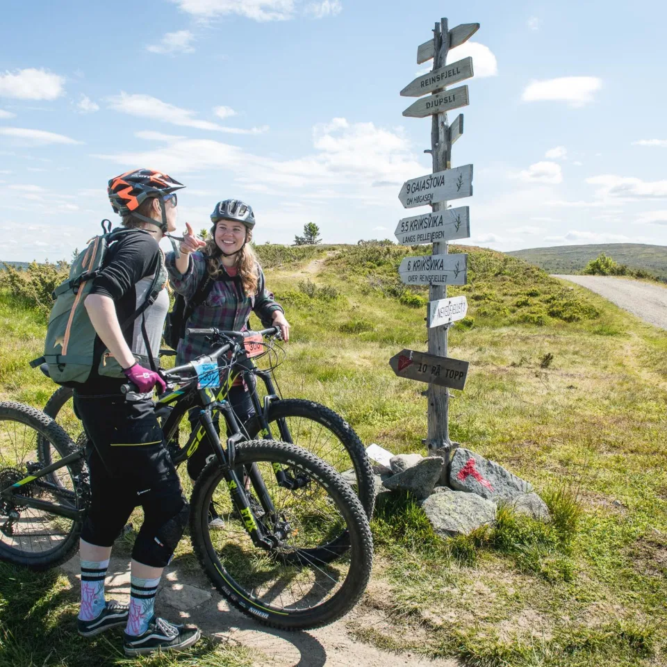 Sykkelturer og introkurs med guide i Hafjell