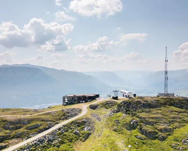 Oppdal the hill Hovden