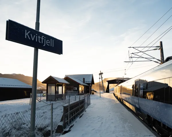 Skitoget, Kvitfjell