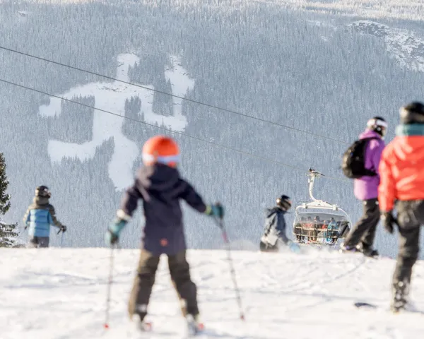Ski og fakkelmannen i Hafjell
