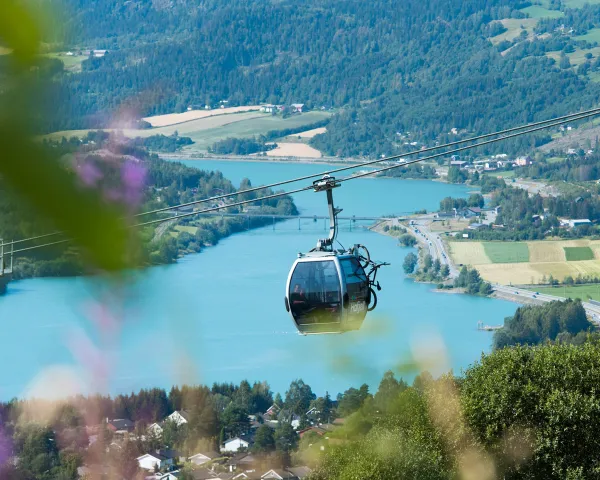Gondol Hafjell sommer