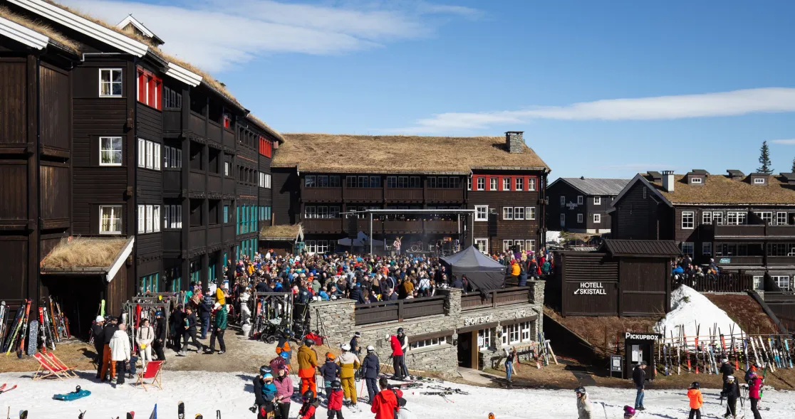 Kvitfjell X dro store mendger musikk- og skiglade gjester til Gudbrandsgard hotell i fjor
