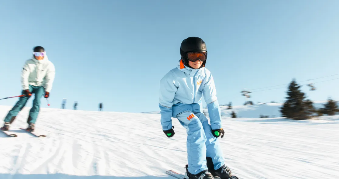 Hafjell ski familie vinter