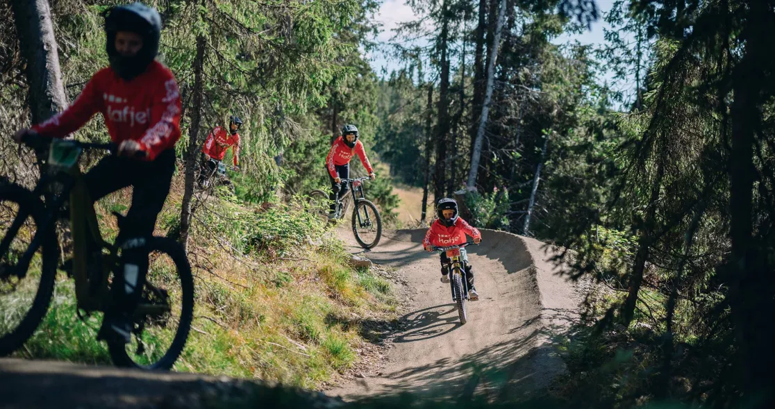 Sykkel hafjell sommer