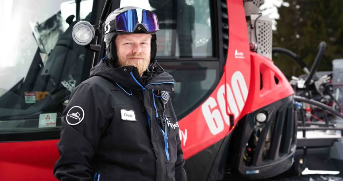 Frode Warming, avdelingsleder Arena, Hafjell.