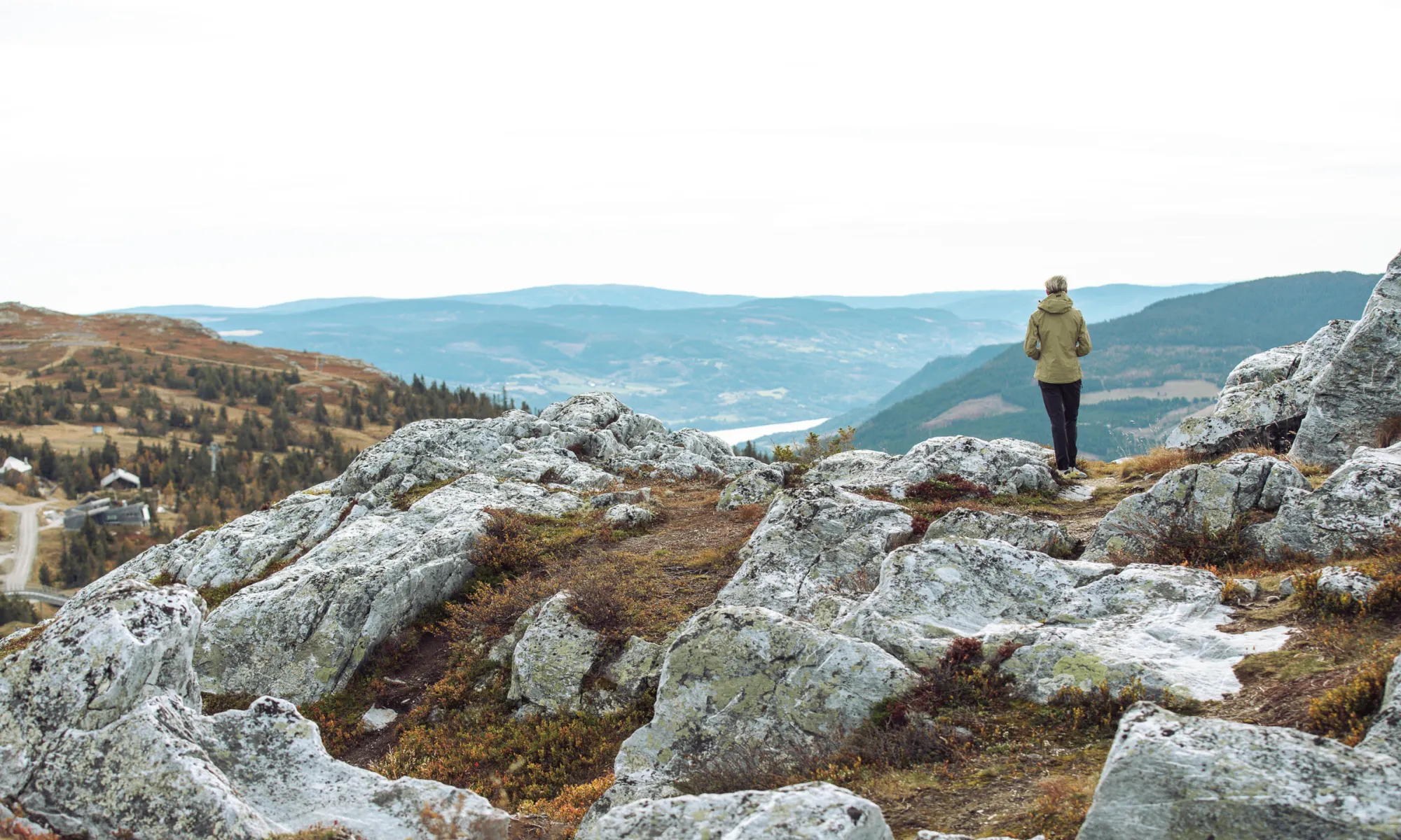 Turterrenget i Kvitfjell Alpinanlegg.