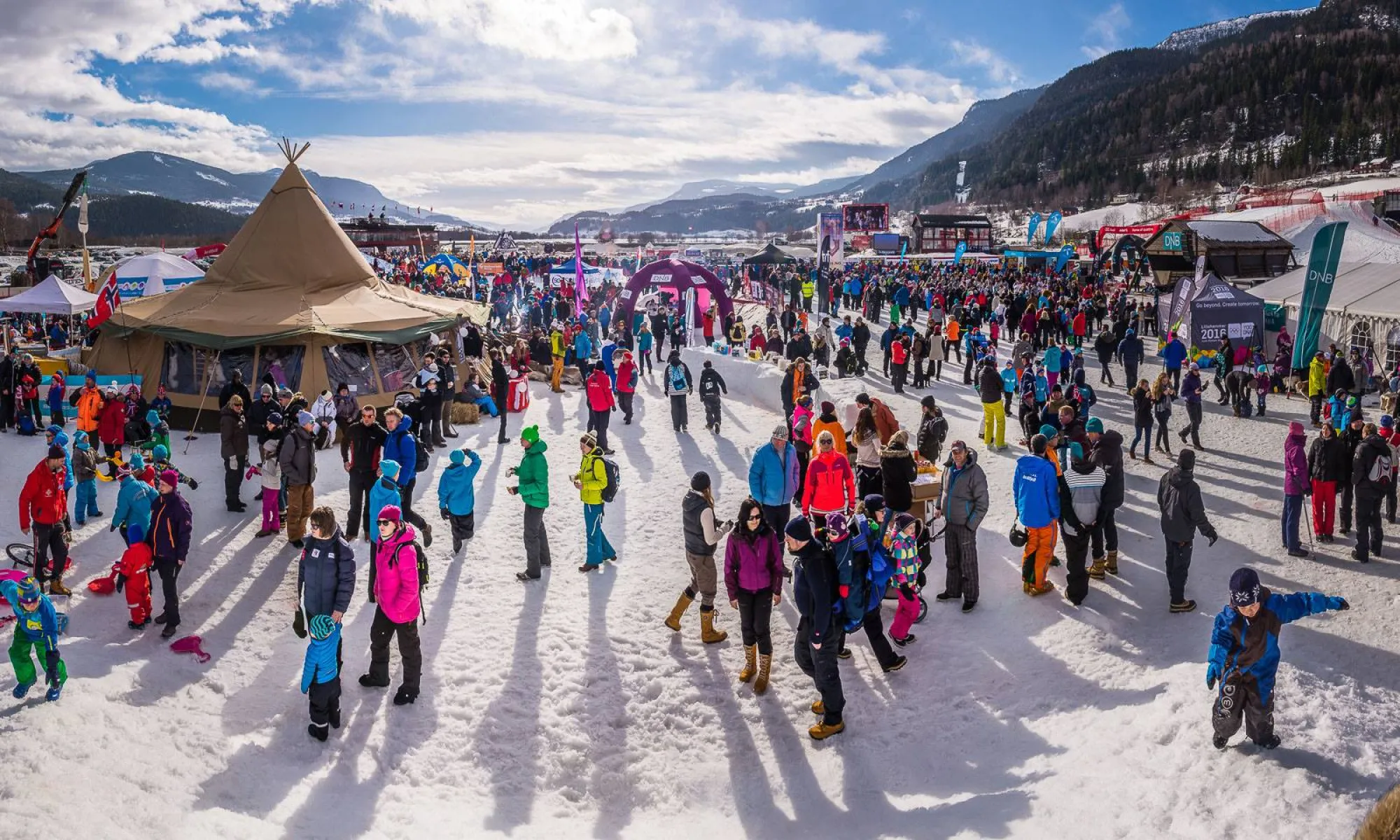 Folkefest på World Cup i Kvitfjell.